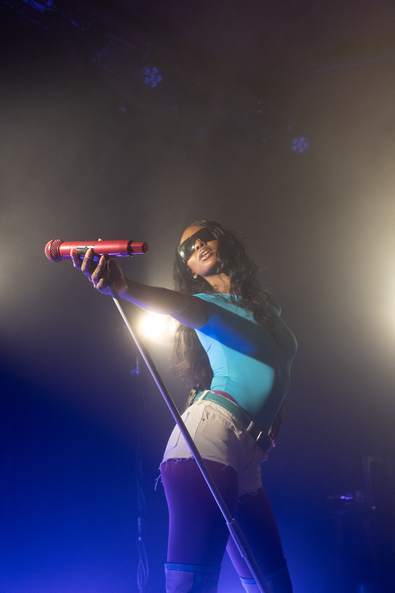 Justine Skye — Candy Tour — stage design and light programming