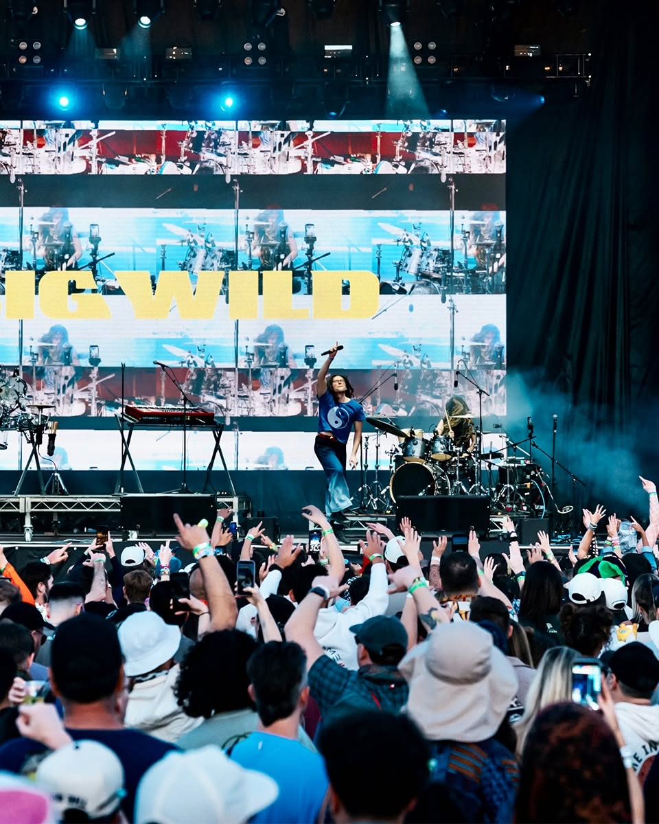 Big Wild on stage at Okeechobee Music & Arts Festival 2026