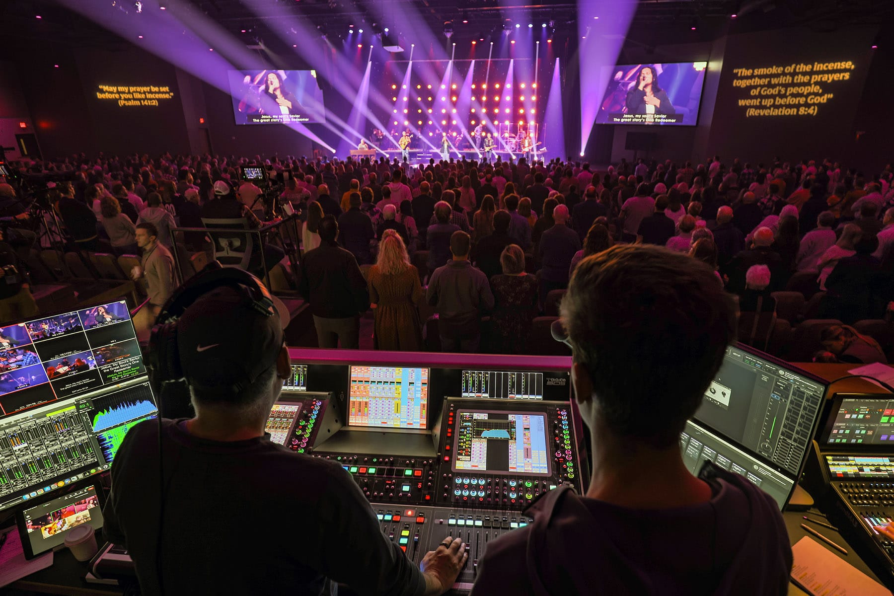 Church worship service — professional audio by CalvinSunday Studios