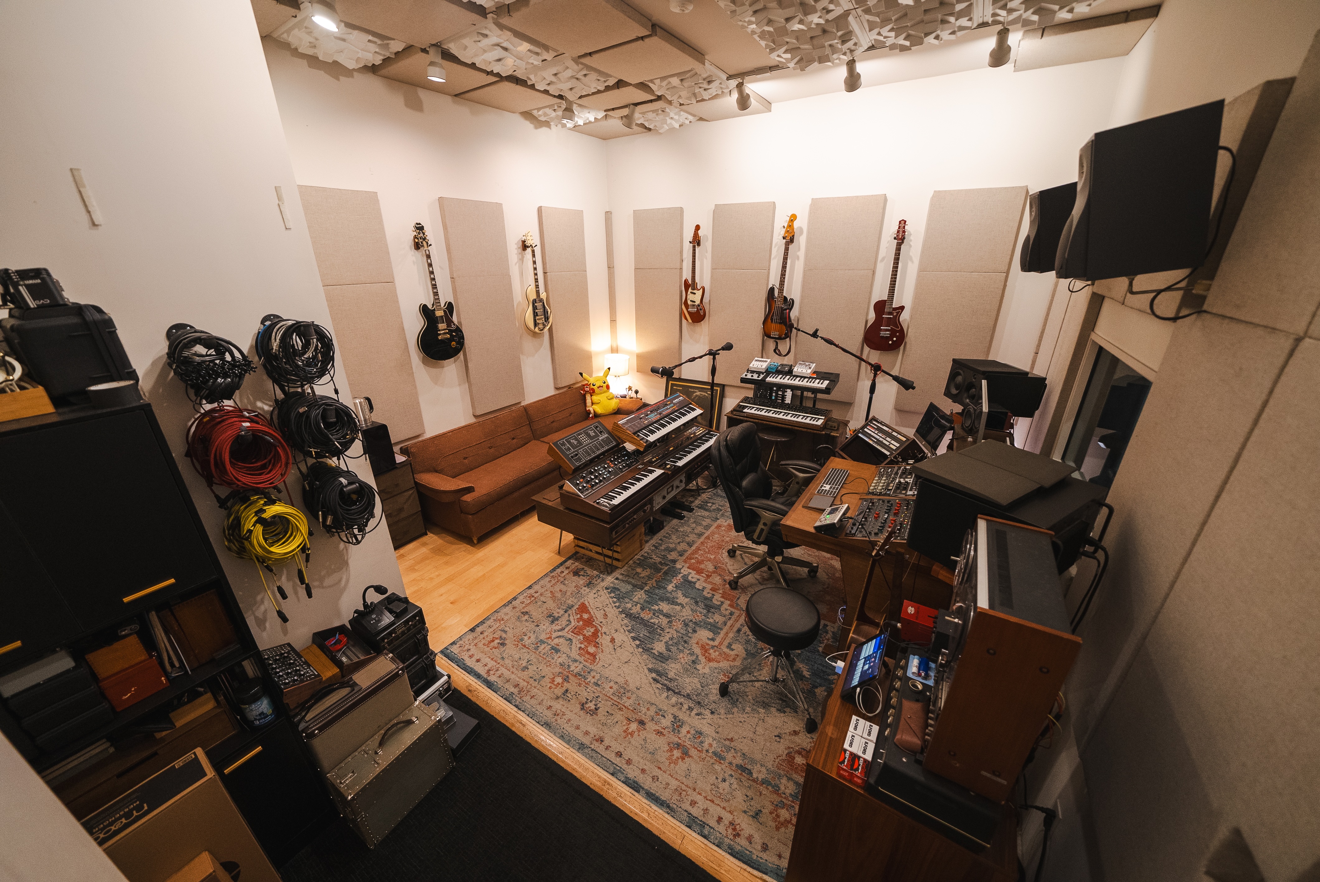 CalvinSunday Studios — mixing console