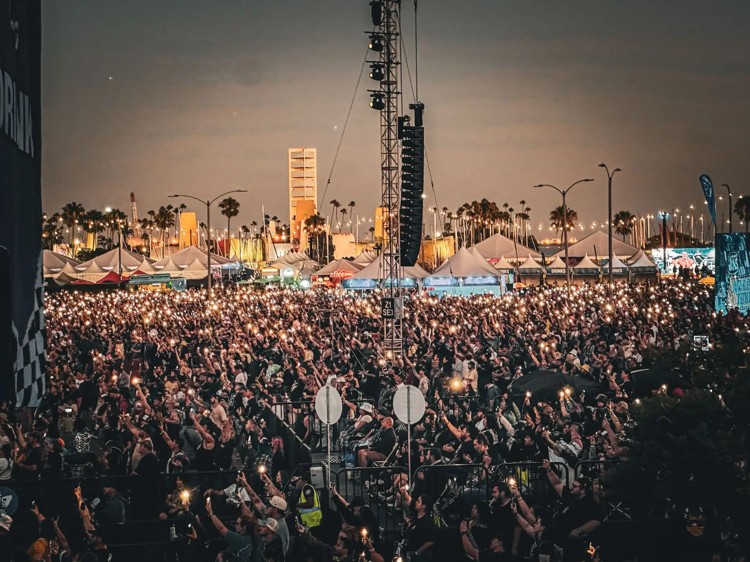 CalvinSunday live sound engineering for touring artists at concerts and festivals